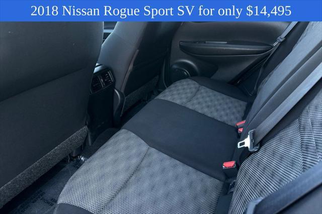 used 2018 Nissan Rogue Sport car, priced at $14,495