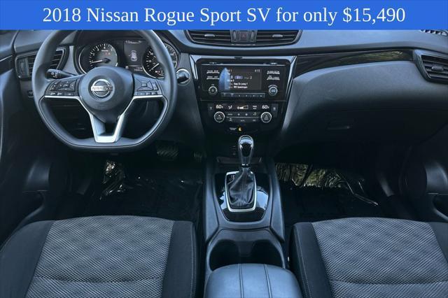 used 2018 Nissan Rogue Sport car, priced at $15,490