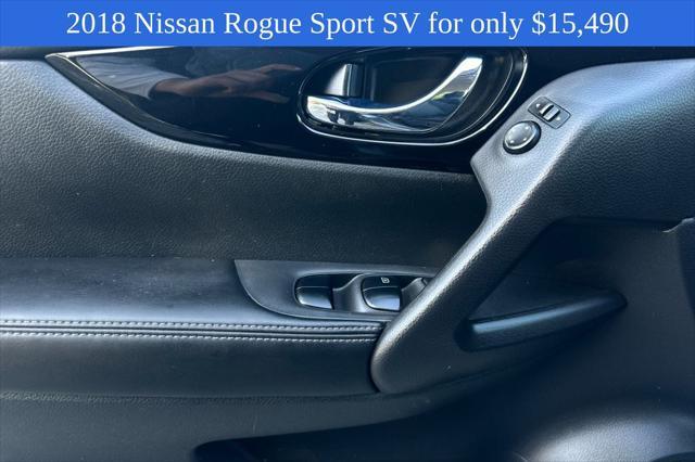 used 2018 Nissan Rogue Sport car, priced at $15,490