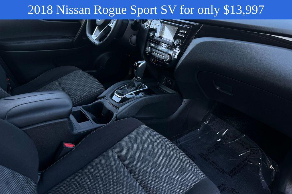 used 2018 Nissan Rogue Sport car, priced at $13,997