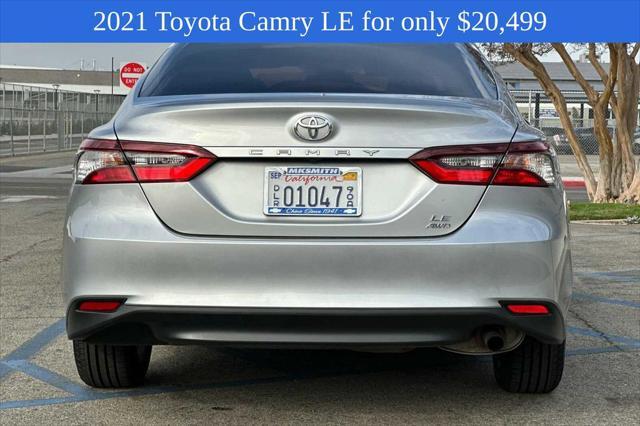 used 2021 Toyota Camry car, priced at $20,398