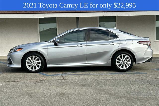 used 2021 Toyota Camry car, priced at $22,995