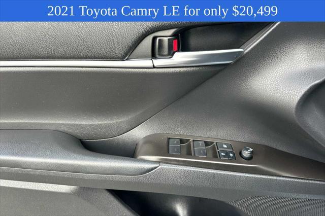 used 2021 Toyota Camry car, priced at $20,398