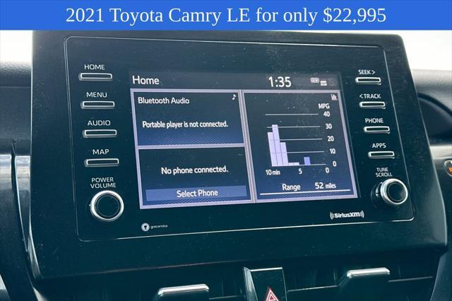 used 2021 Toyota Camry car, priced at $22,995