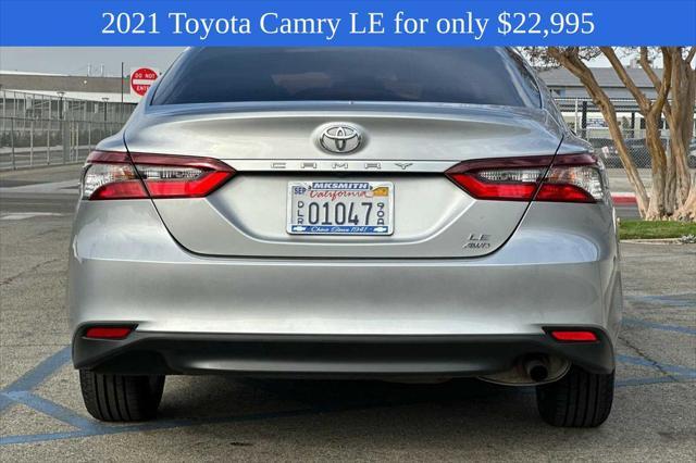 used 2021 Toyota Camry car, priced at $22,995