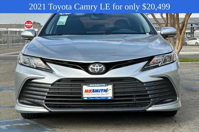 used 2021 Toyota Camry car, priced at $20,398