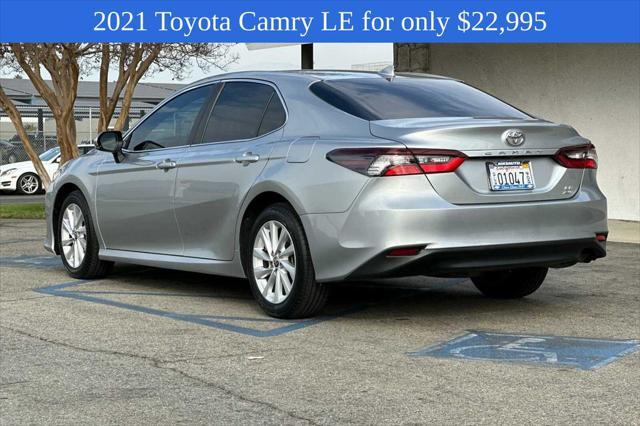 used 2021 Toyota Camry car, priced at $22,995