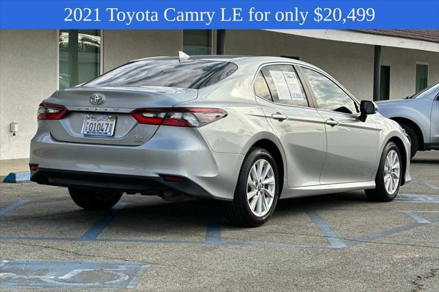 used 2021 Toyota Camry car, priced at $20,398