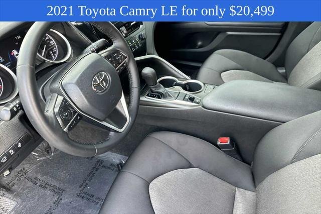 used 2021 Toyota Camry car, priced at $20,398