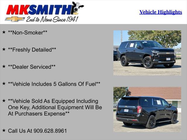 used 2023 Chevrolet Tahoe car, priced at $49,995