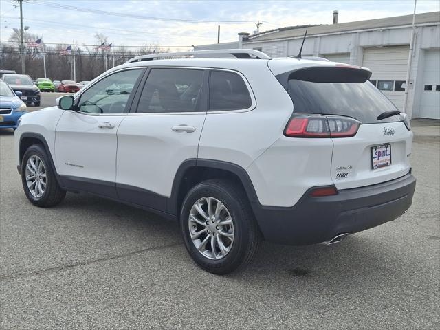 used 2021 Jeep Cherokee car, priced at $25,600