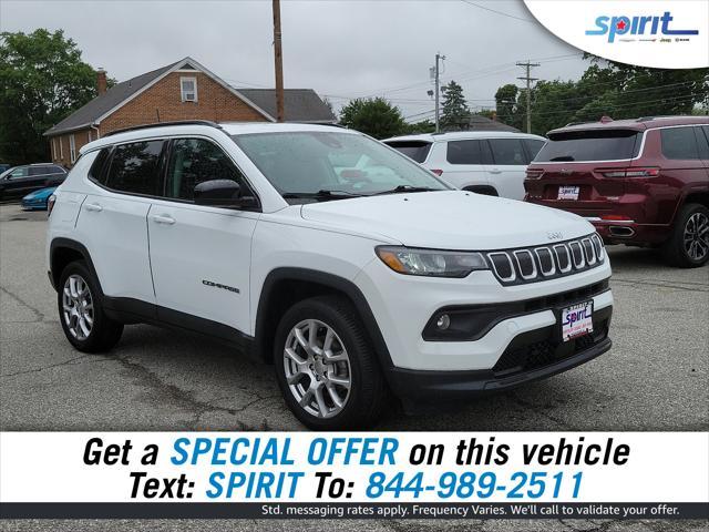 used 2022 Jeep Compass car, priced at $29,600