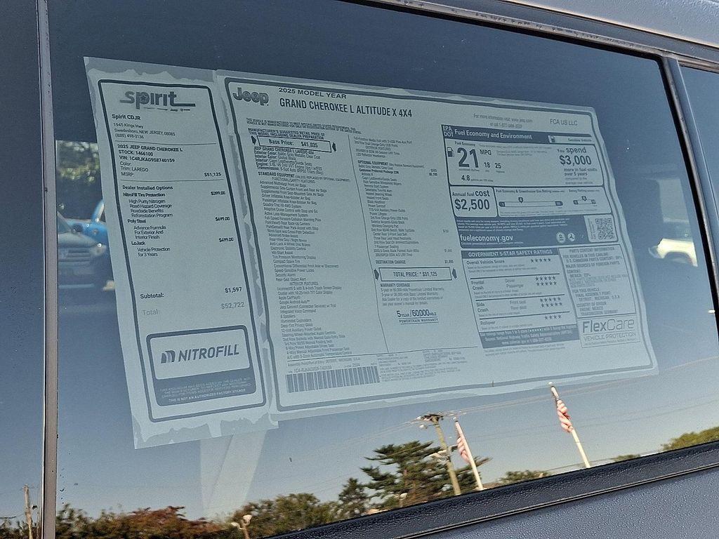 new 2025 Jeep Grand Cherokee L car, priced at $51,125