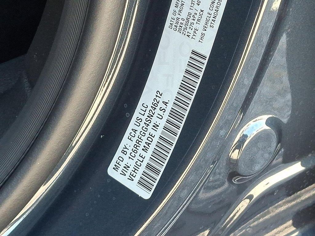 new 2025 Ram 1500 car, priced at $52,555