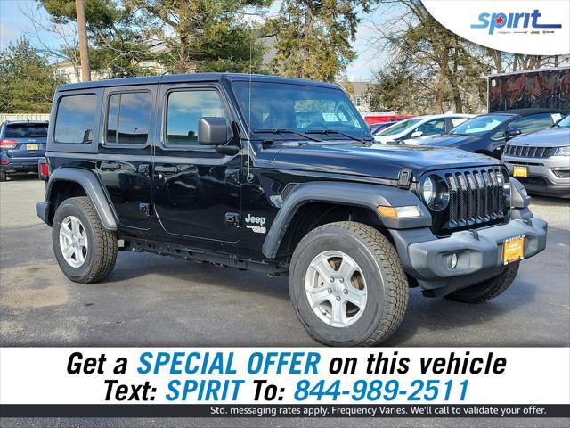 used 2019 Jeep Wrangler Unlimited car, priced at $32,600