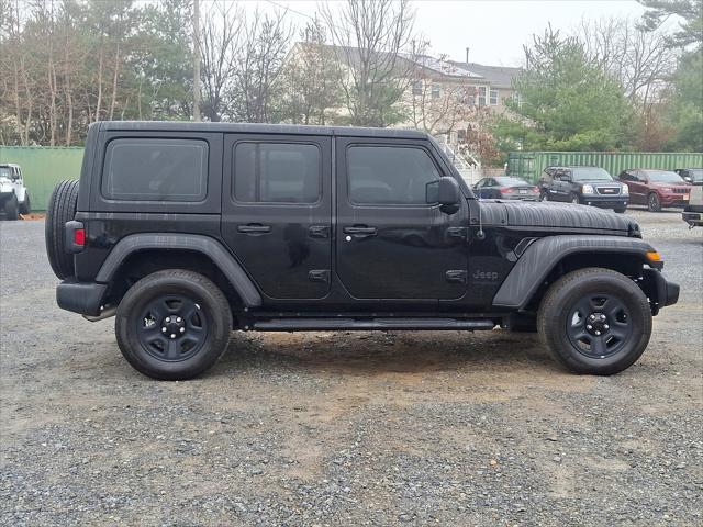 used 2022 Jeep Wrangler Unlimited car, priced at $36,600