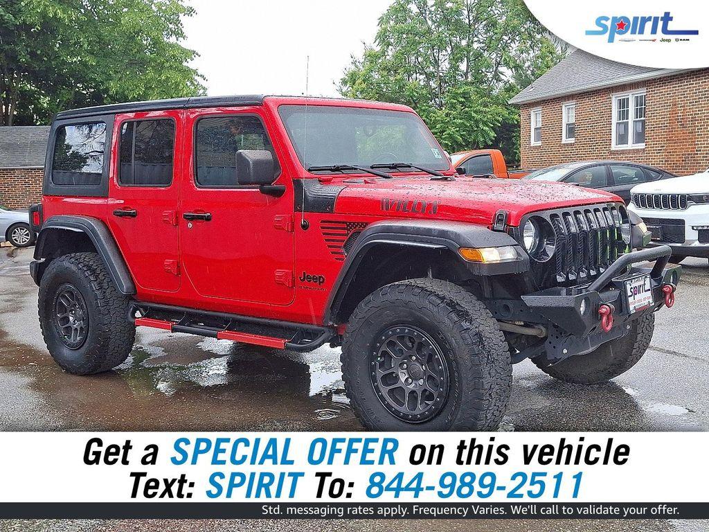 used 2023 Jeep Wrangler car, priced at $39,600