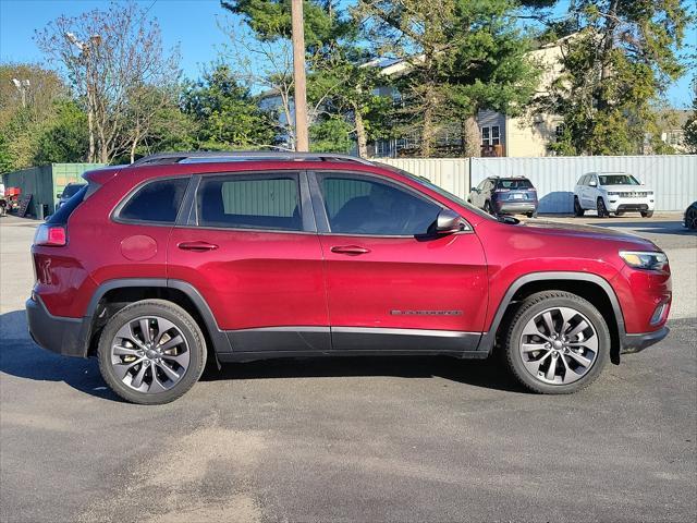 used 2021 Jeep Cherokee car, priced at $24,600