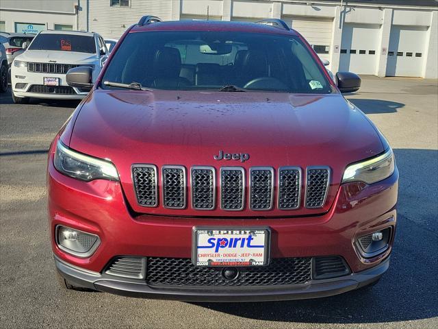 used 2021 Jeep Cherokee car, priced at $24,600