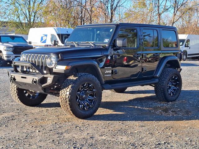 used 2018 Jeep Wrangler Unlimited car, priced at $28,300