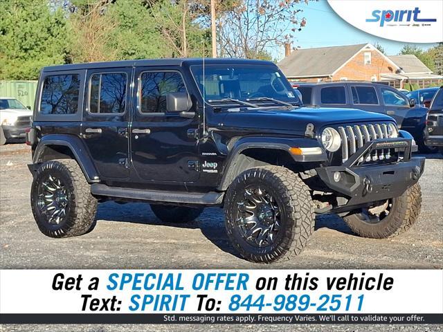 used 2018 Jeep Wrangler Unlimited car, priced at $28,300