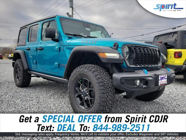 new 2024 Jeep Wrangler 4xe car, priced at $61,699