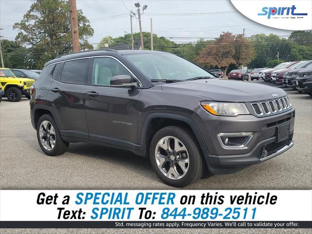 used 2019 Jeep Compass car, priced at $19,600