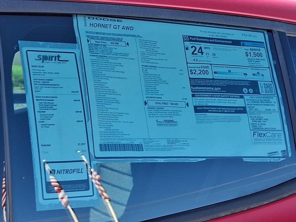 new 2025 Dodge Hornet car, priced at $35,325