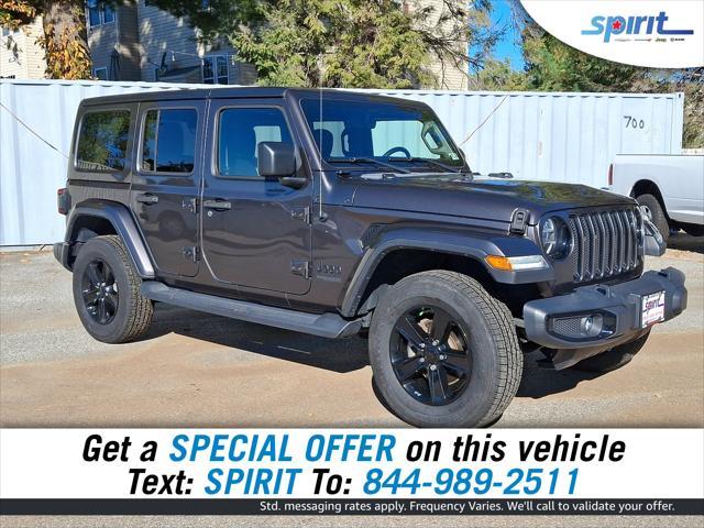 used 2020 Jeep Wrangler Unlimited car, priced at $28,600