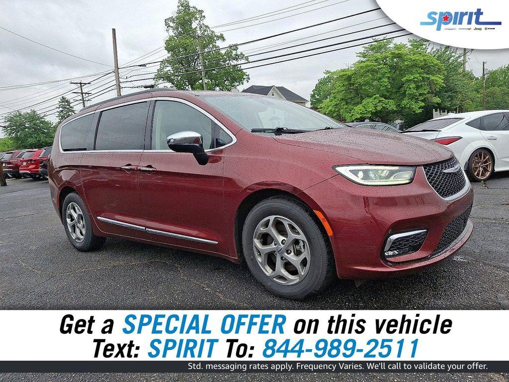 used 2023 Chrysler Pacifica car, priced at $35,600