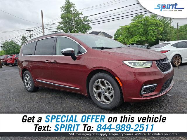 used 2023 Chrysler Pacifica car, priced at $35,600