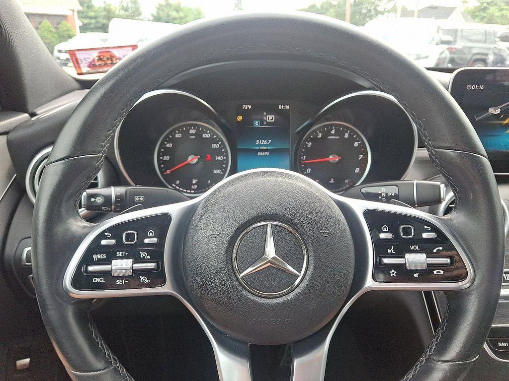 used 2020 Mercedes-Benz C-Class car, priced at $25,500