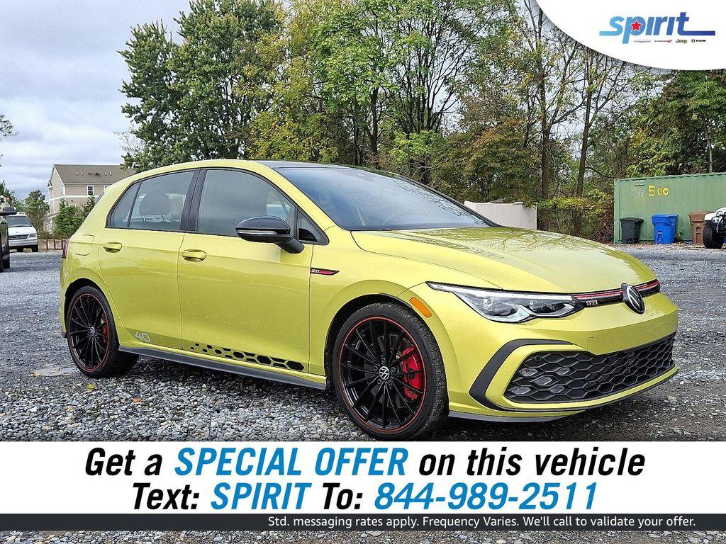 used 2023 Volkswagen Golf GTI car, priced at $28,800