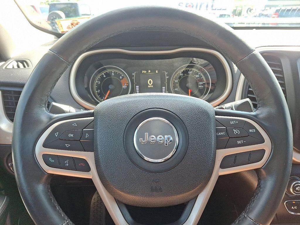 used 2017 Jeep Cherokee car, priced at $15,500