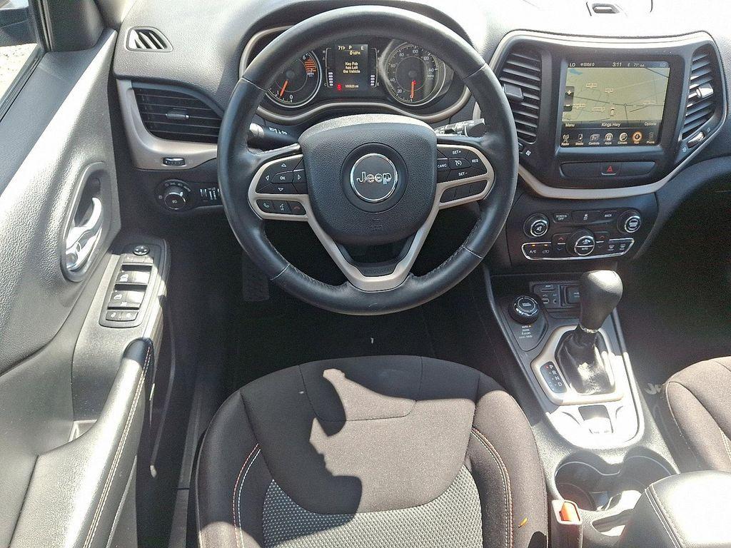 used 2017 Jeep Cherokee car, priced at $15,500