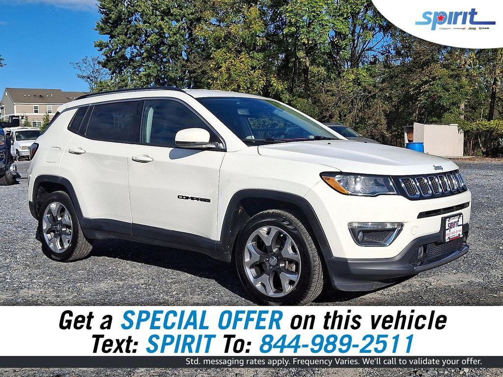 used 2021 Jeep Compass car, priced at $18,500