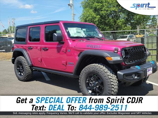 new 2024 Jeep Wrangler 4xe car, priced at $59,999