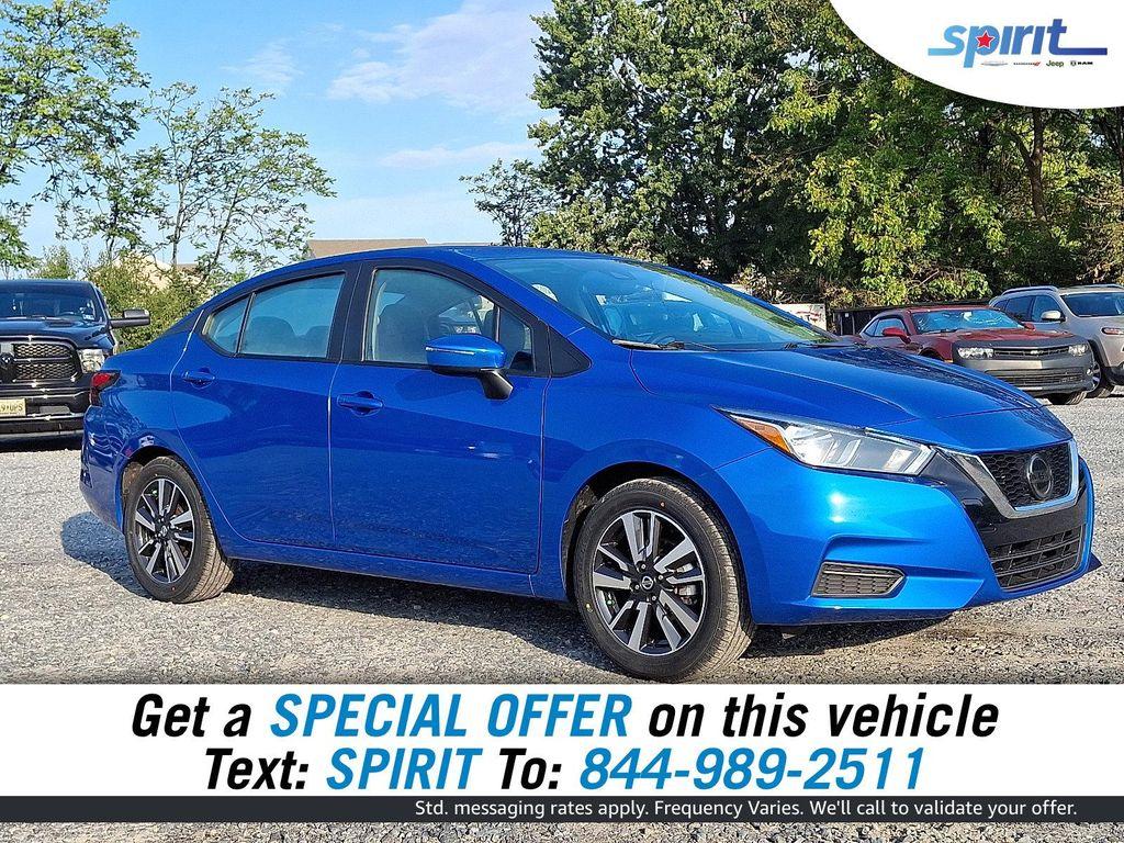 used 2021 Nissan Versa car, priced at $18,500