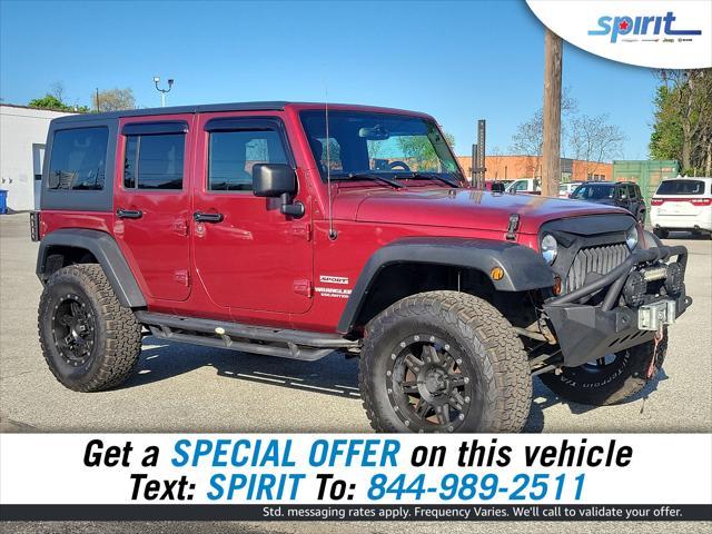 used 2013 Jeep Wrangler Unlimited car, priced at $24,900