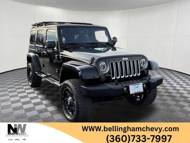 used 2016 Jeep Wrangler Unlimited car, priced at $24,497