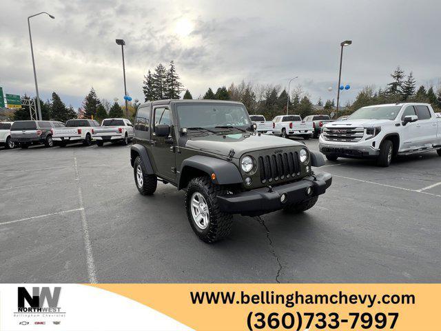 used 2015 Jeep Wrangler car, priced at $19,795