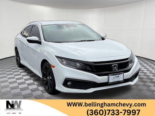 used 2021 Honda Civic car, priced at $19,797