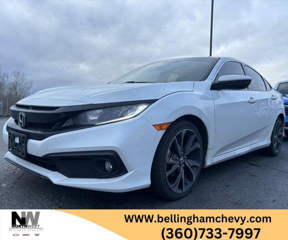 used 2021 Honda Civic car, priced at $20,997