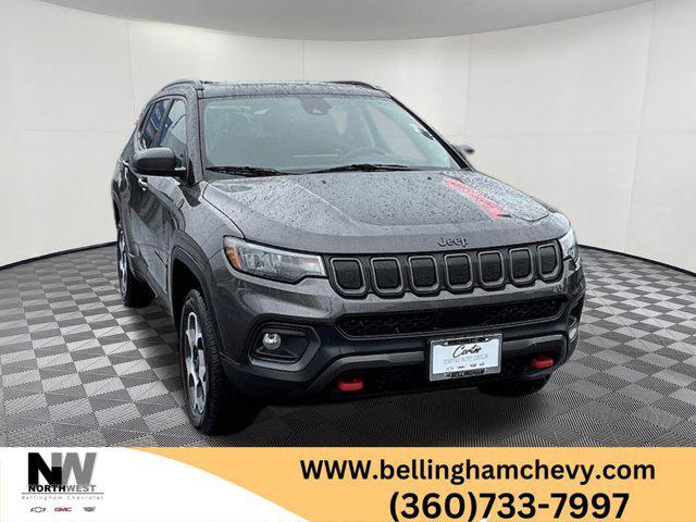 used 2022 Jeep Compass car, priced at $23,997