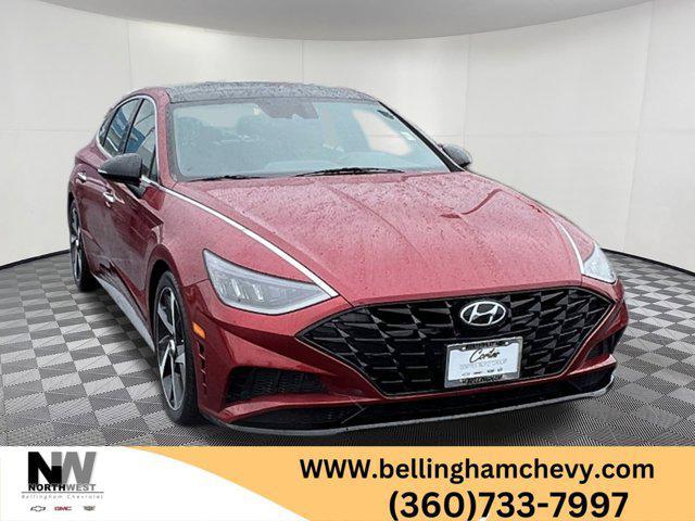 used 2023 Hyundai Sonata car, priced at $21,897