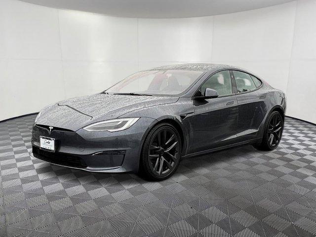 used 2021 Tesla Model S car, priced at $53,997