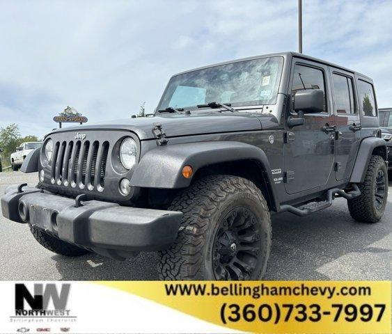 used 2016 Jeep Wrangler Unlimited car, priced at $23,797
