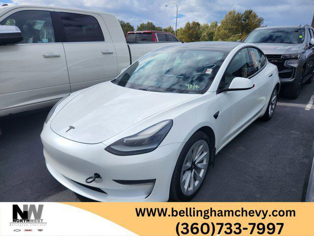 used 2021 Tesla Model 3 car, priced at $25,997