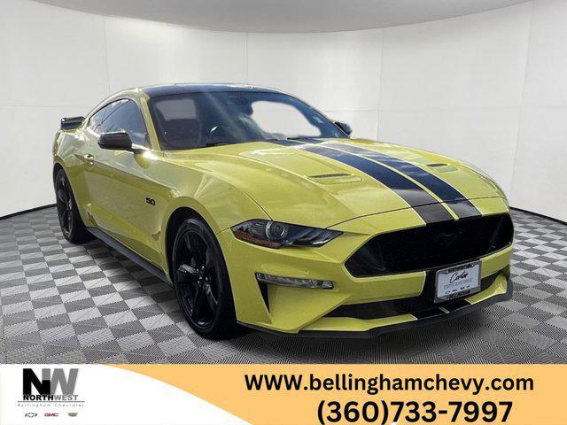 used 2021 Ford Mustang car, priced at $33,995