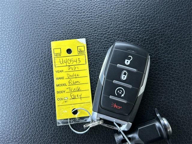 used 2021 Ram 1500 car, priced at $28,289